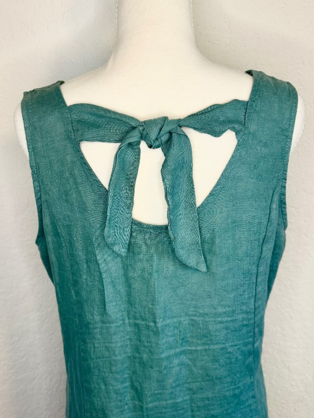 Terzo Millennio Made in Italy 100% Linen Dress, Size M - Picture 4 of 9